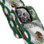 Hispanic Mexican Heritage Flag Eagle Graphic