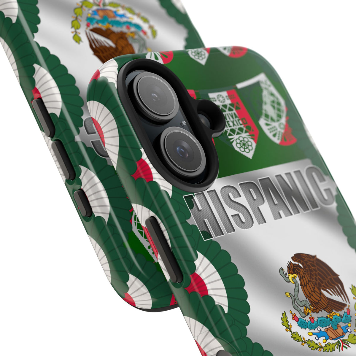 Hispanic Mexican Heritage Flag Eagle Graphic