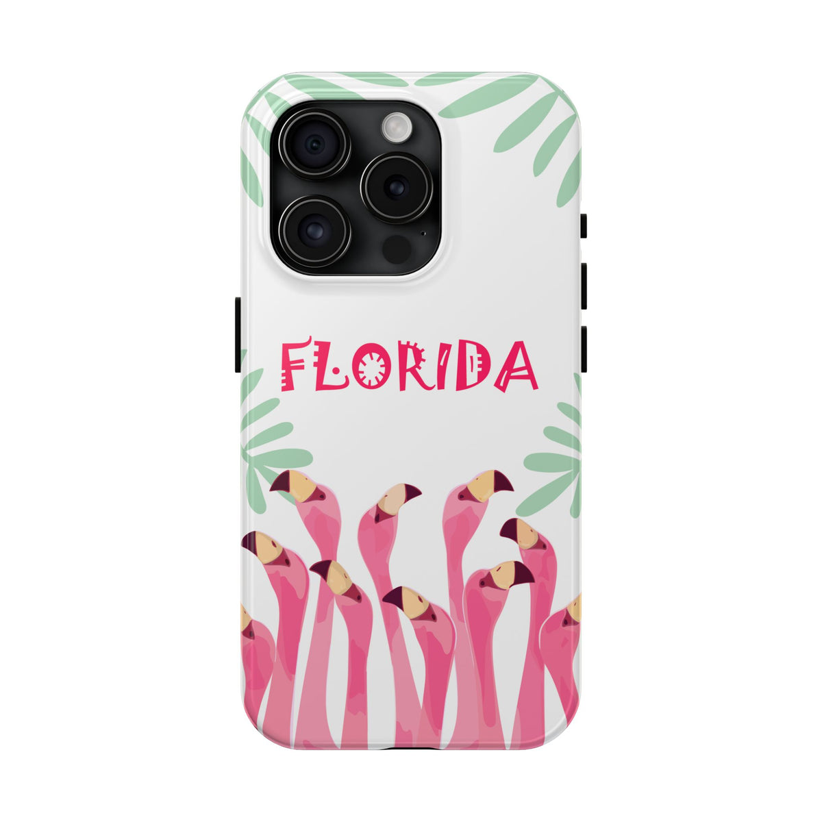 Florida Flamingo Miami Tropical Plants Souvenir