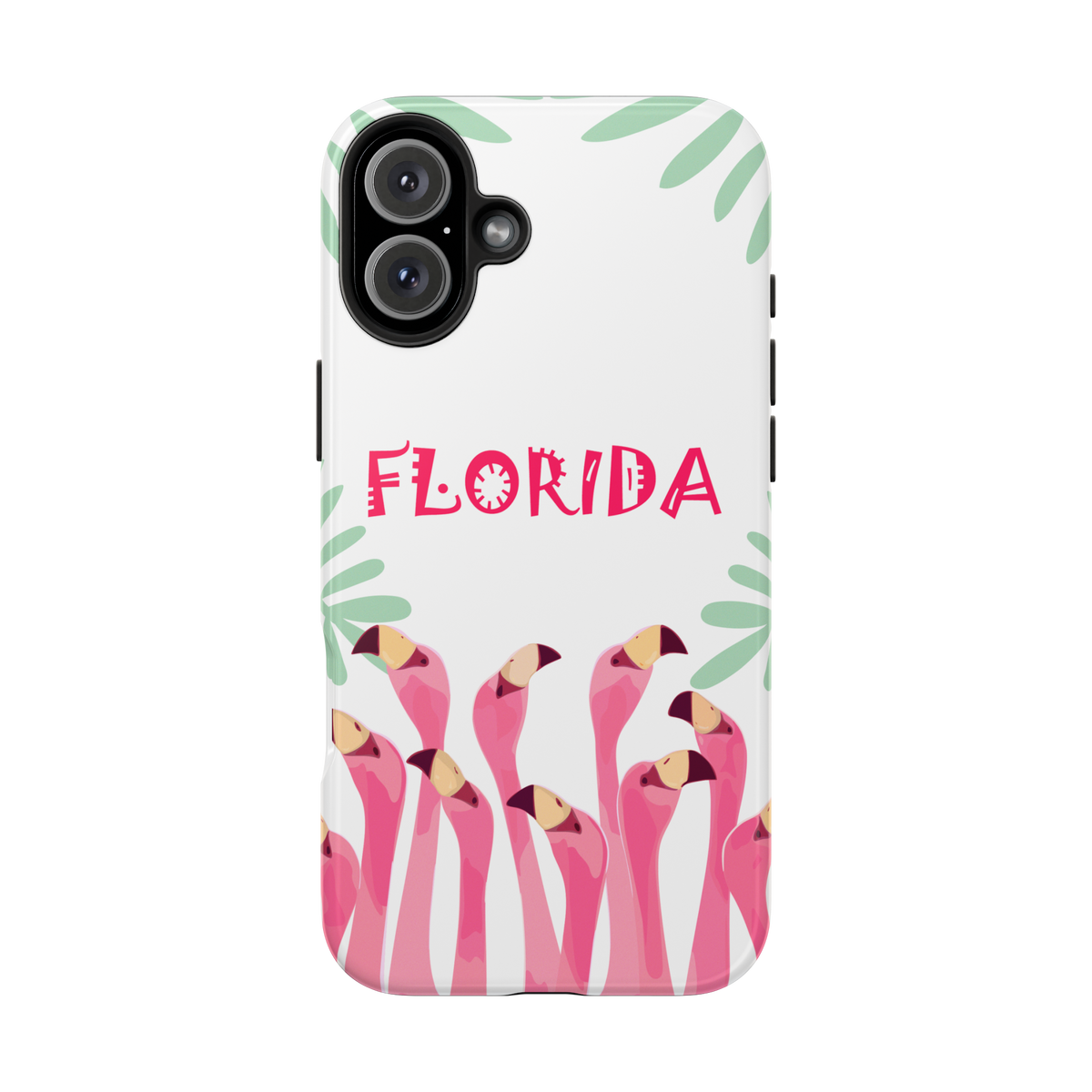 Florida Flamingo Miami Tropical Plants Souvenir