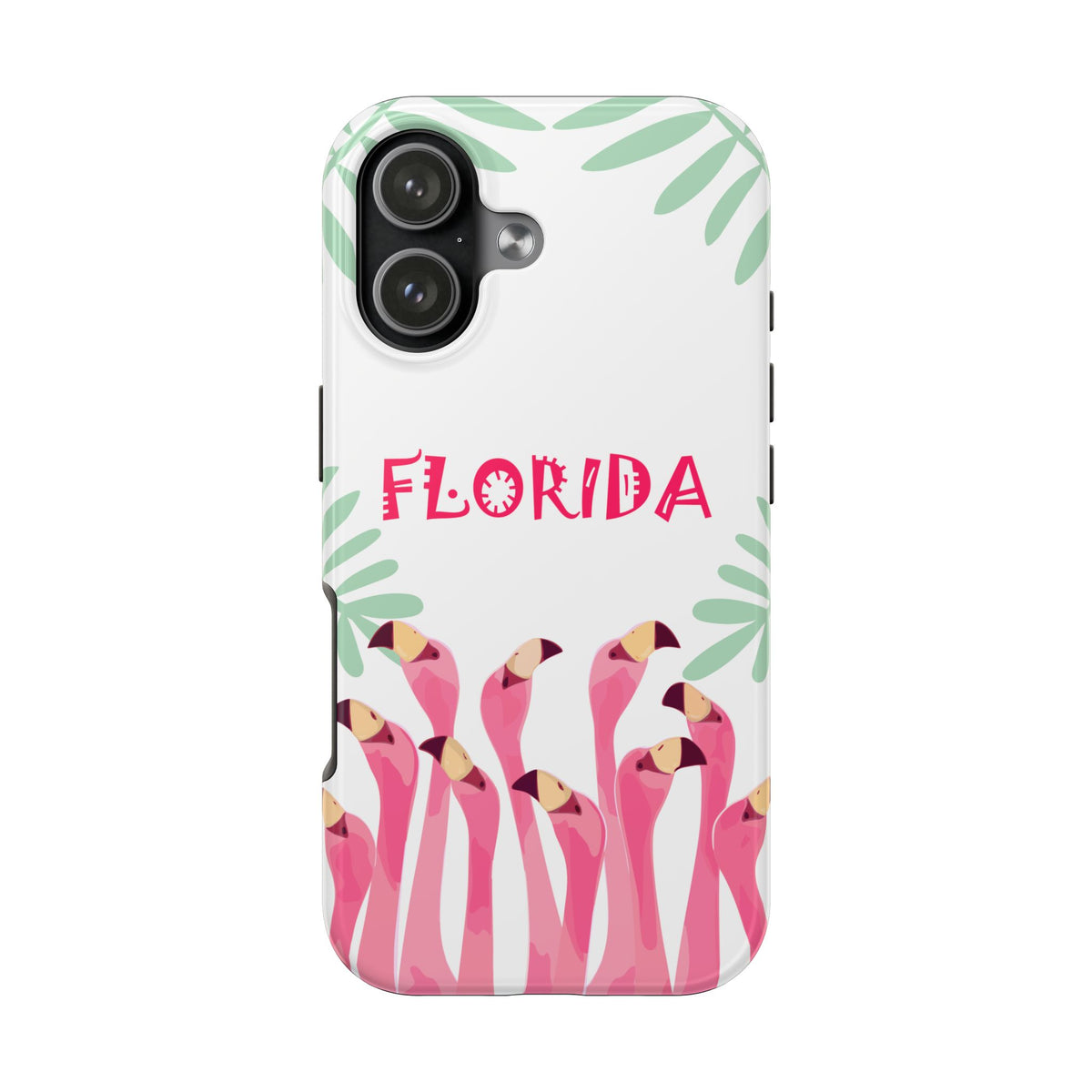 Florida Flamingo Miami Tropical Plants Souvenir