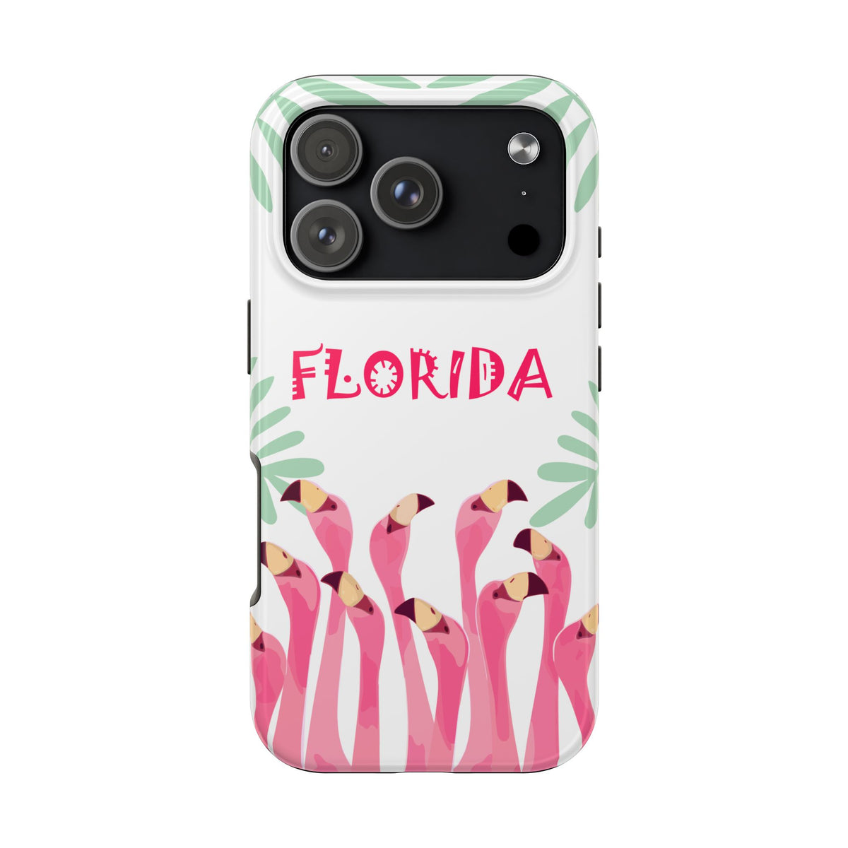 Florida Flamingo Miami Tropical Plants Souvenir