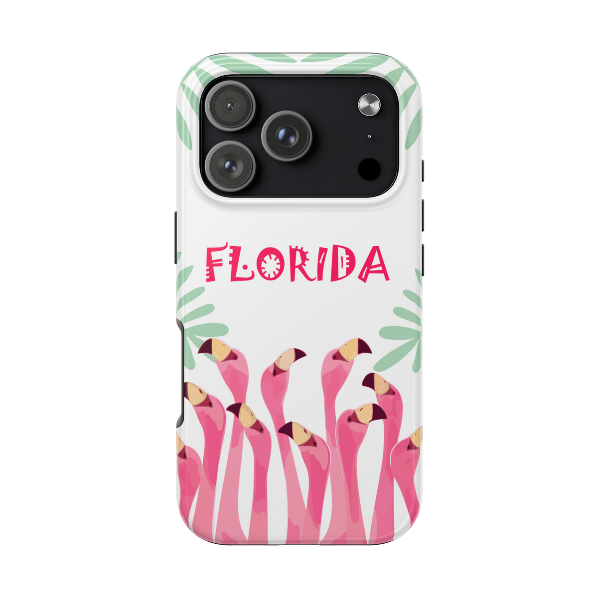 Florida Flamingo Miami Tropical Plants Souvenir