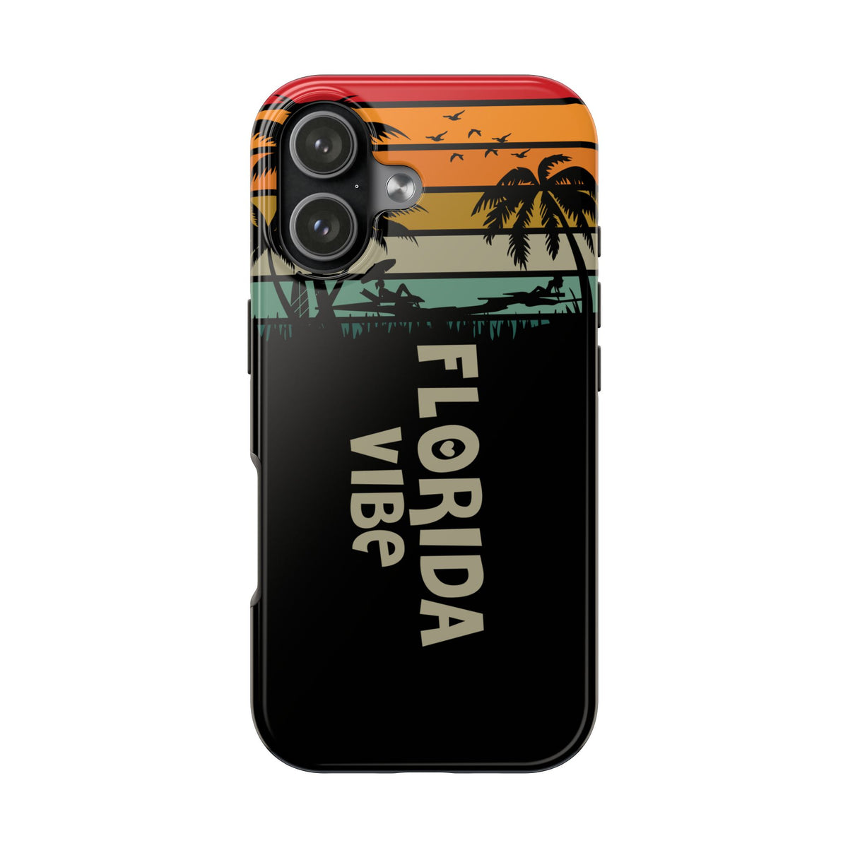 Florida Vintage Summer Vibes Beach Sunset Graphic