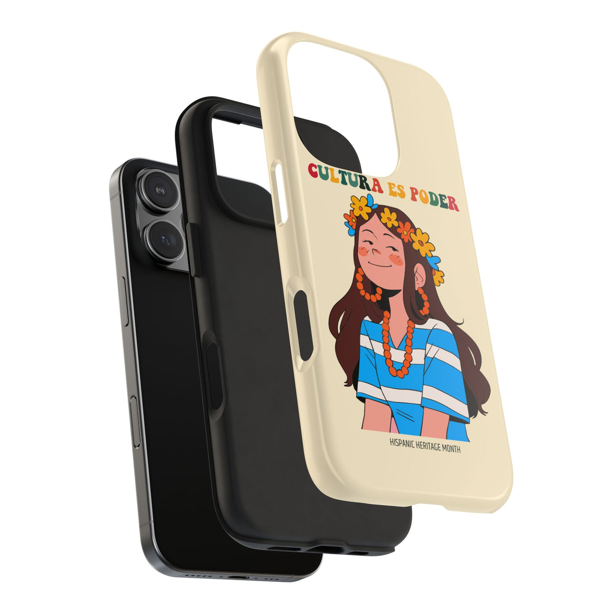 Cultura ES Poder Hispanic Heritage Latina Graphic