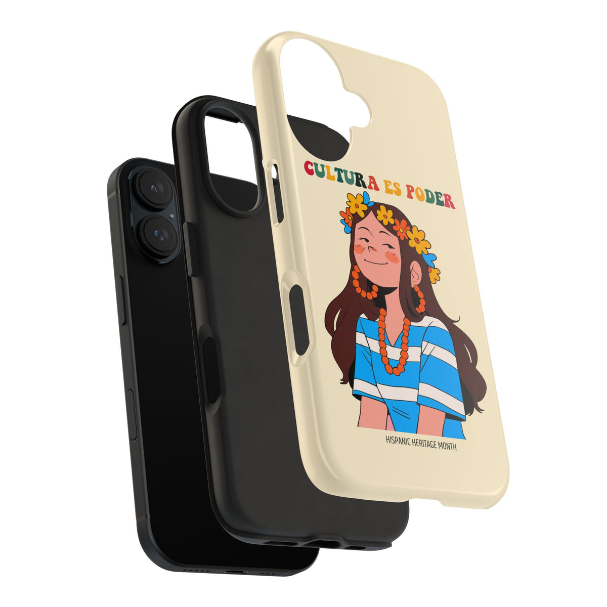 Cultura ES Poder Hispanic Heritage Latina Graphic